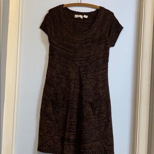 Allison Brittney short sleeve sweater dress